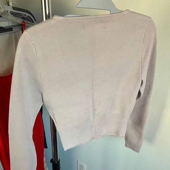 Ribbed Slim Corset Sweater - Abercrombie & Fitch - Picture 3 of 4